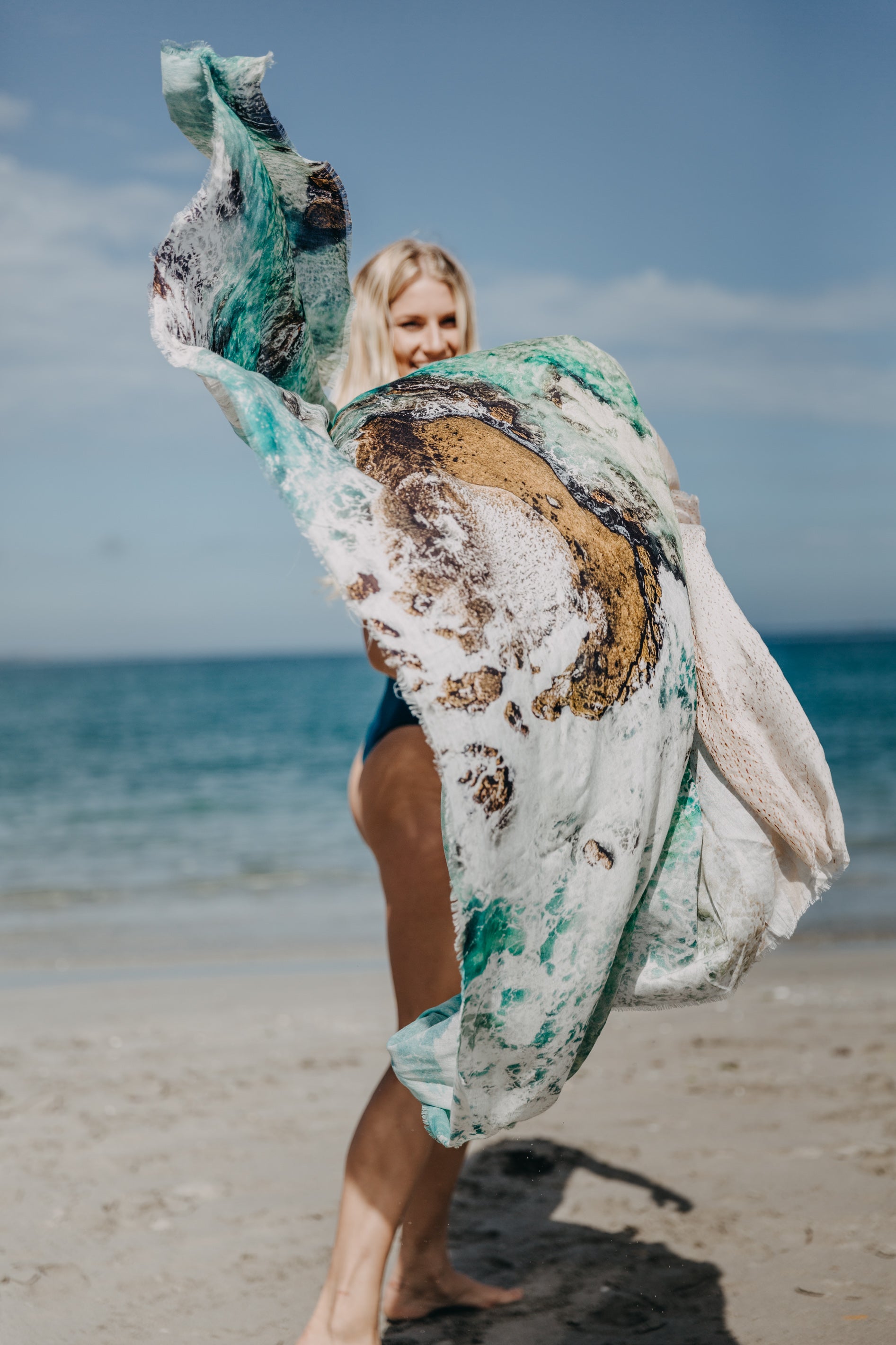 Footprints Scarf // SOLD OUT
