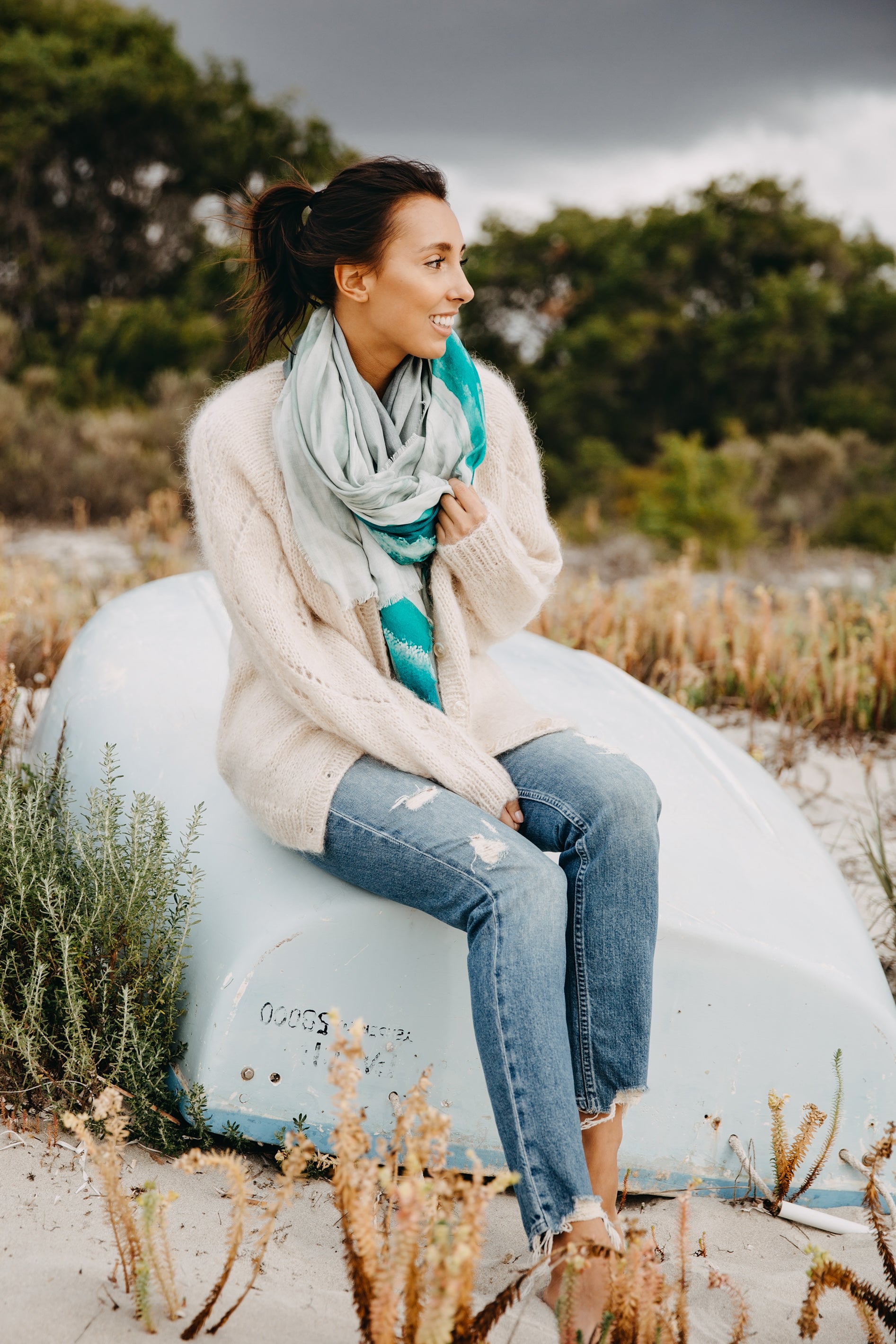 Sunlit Wave Scarf  // SOLD OUT