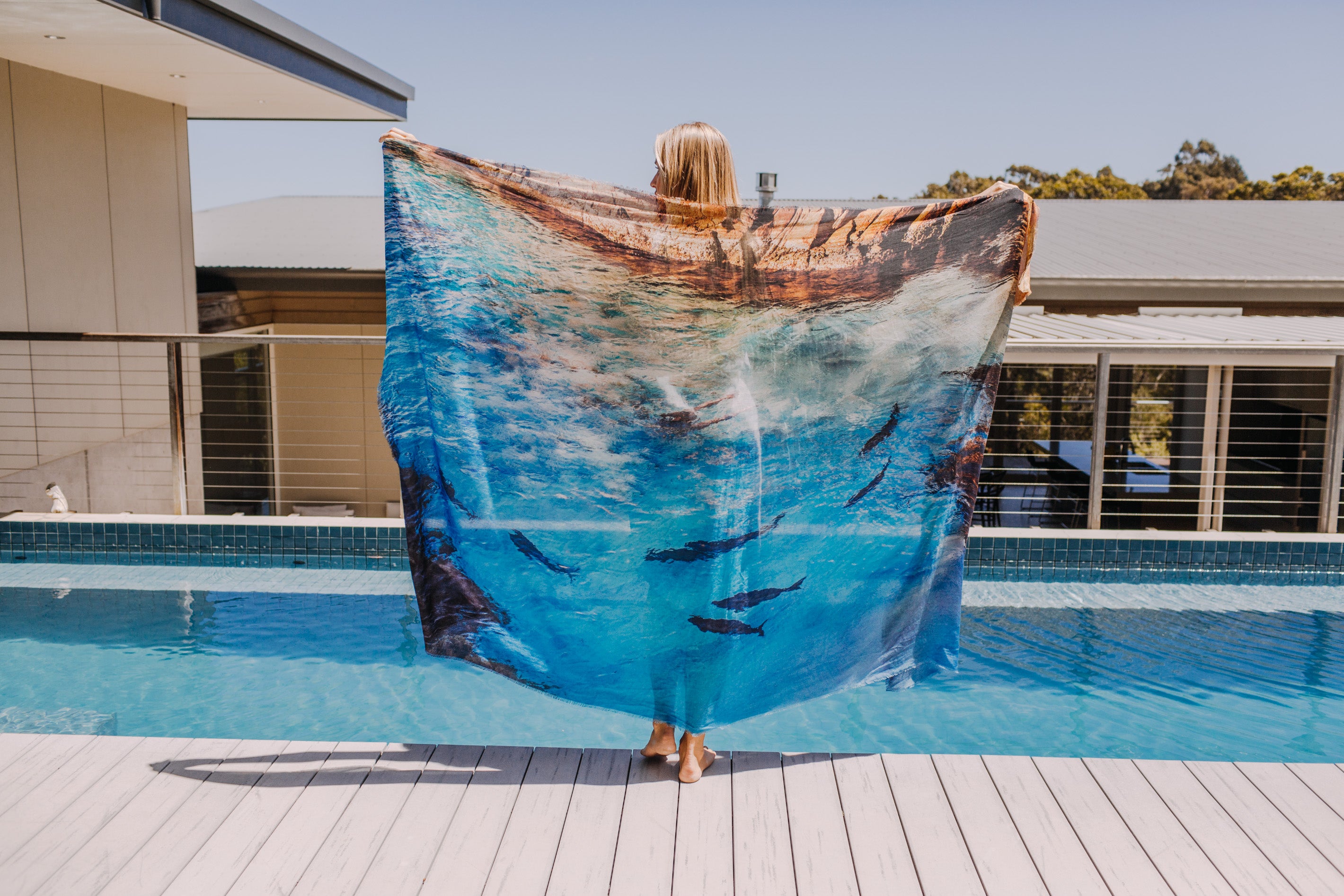 Fish Swim Scarf  // SOLD OUT