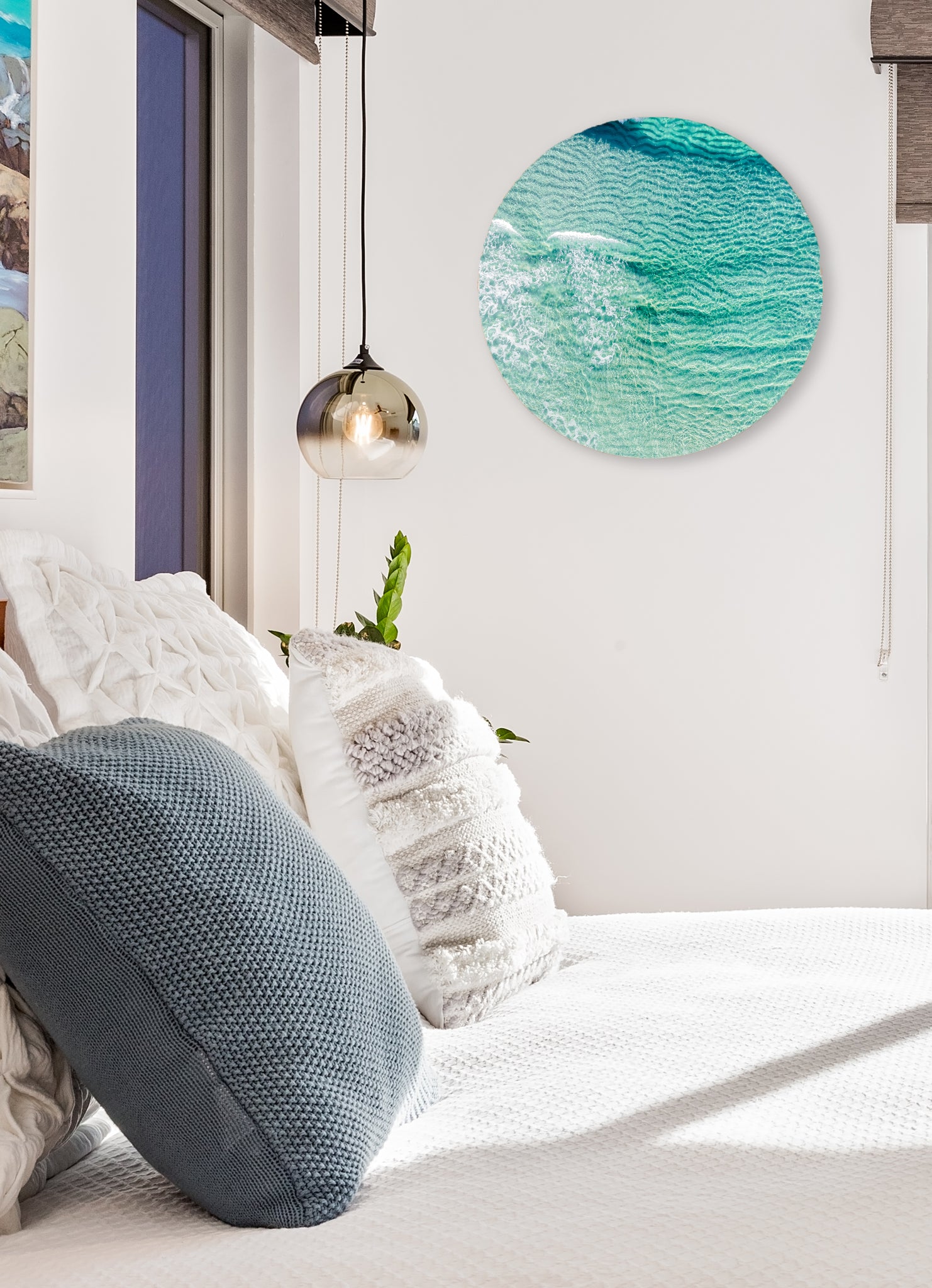 Yallingup 'Place Of Love' Round Acrylic Print