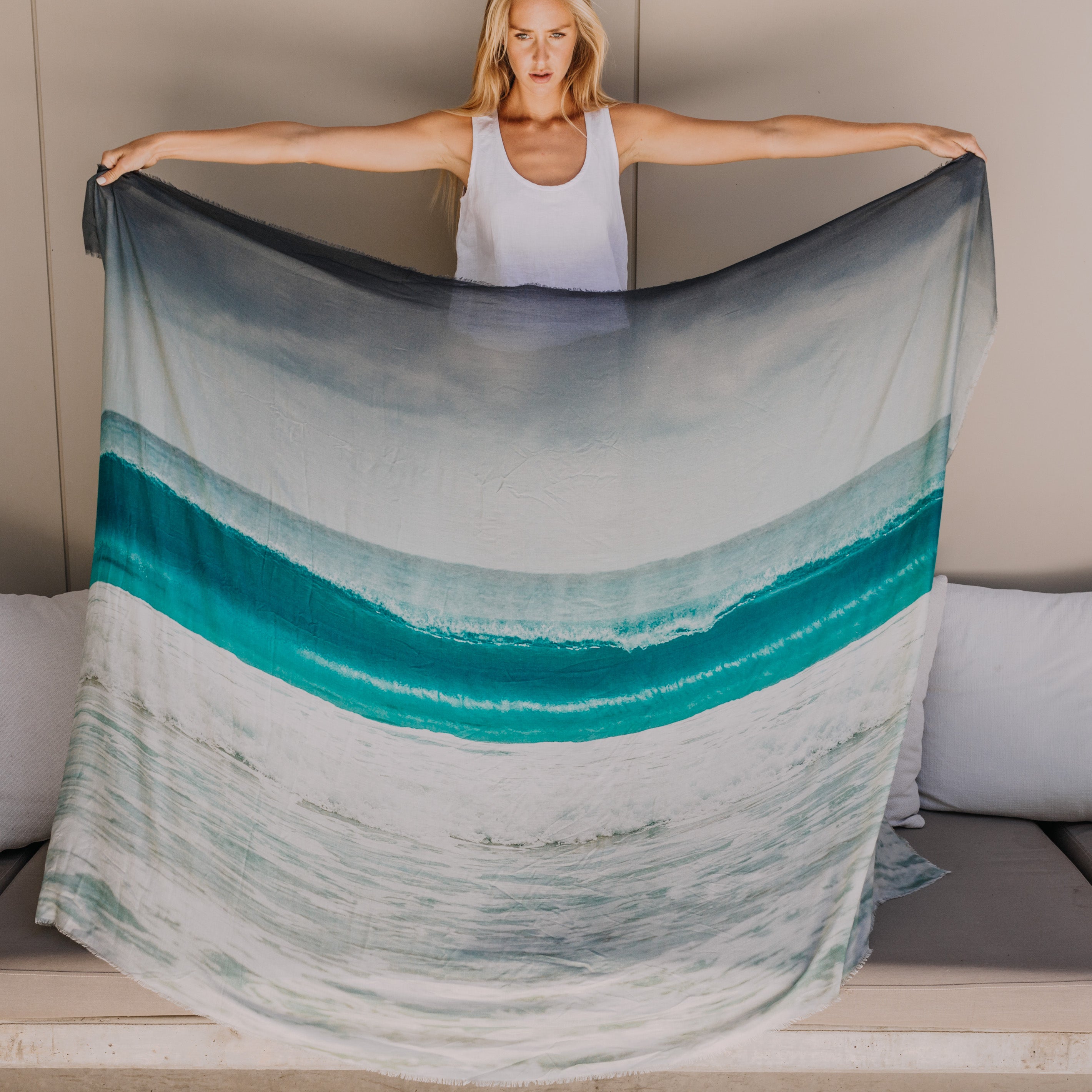 Sunlit Wave Scarf  // SOLD OUT