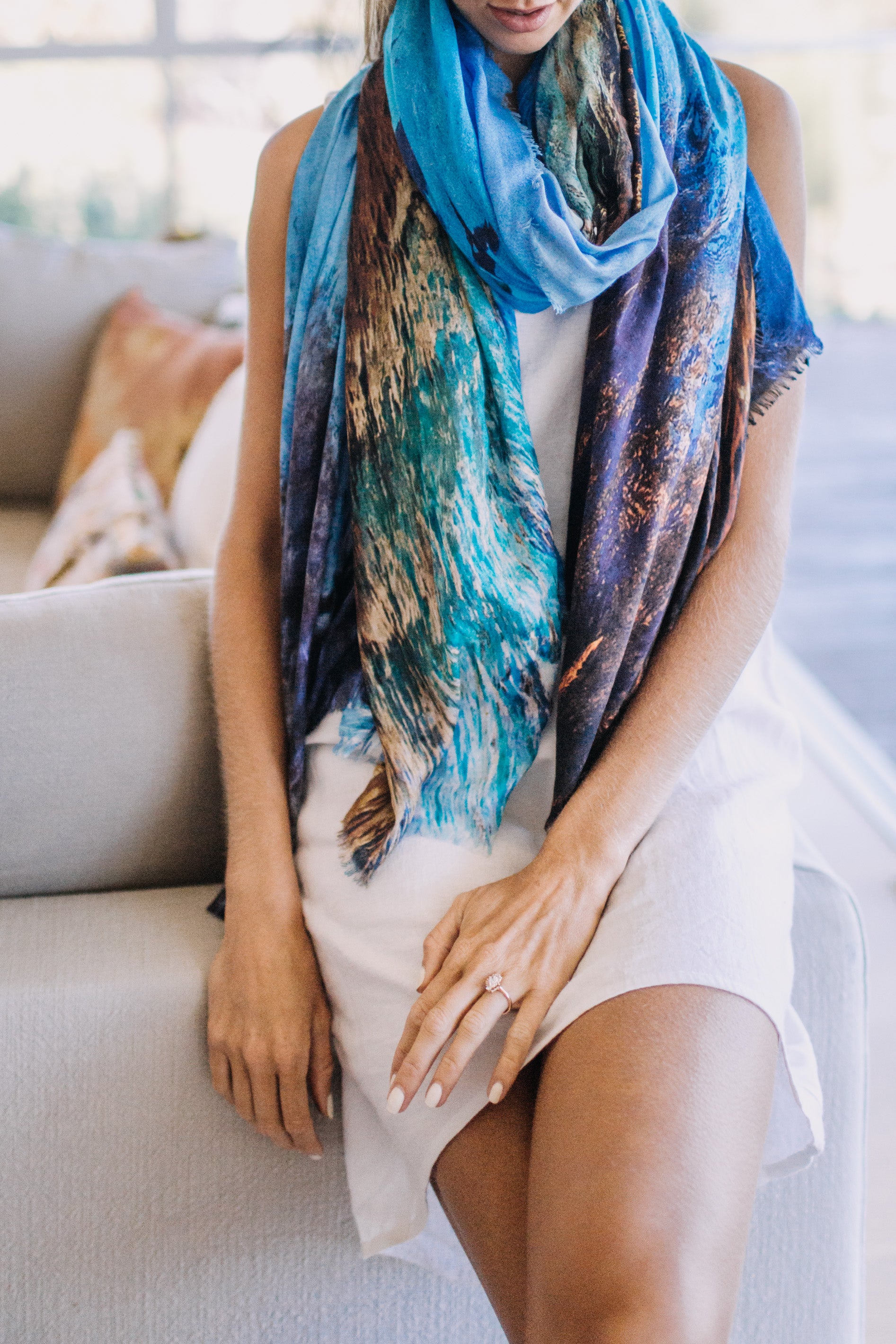 Fish Swim Scarf  // SOLD OUT