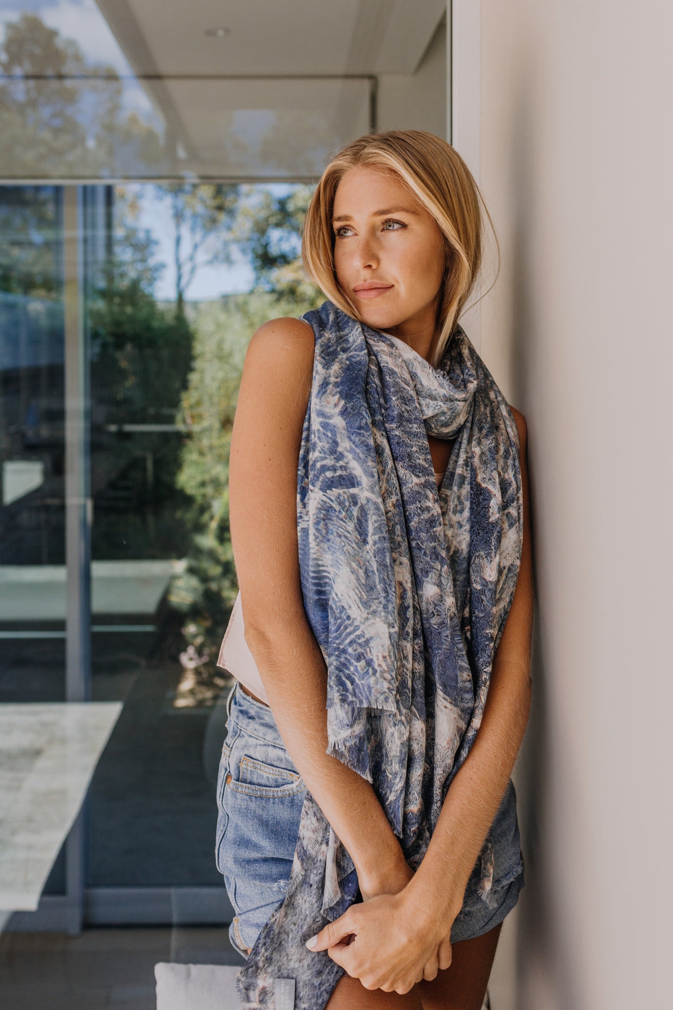 Blue Waters Scarf // SOLD OUT